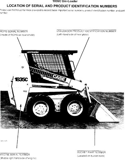 where is serial number on bobcat skid steer|bobcat 773 year by serial.